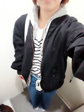 しづるさん（レディース・162cm）の秋コーディネート