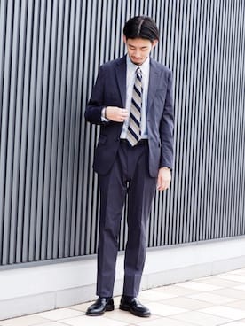 「ALDEN」｜Naoki Shuzuiさん（メンズ・178cm）の秋コーディネート