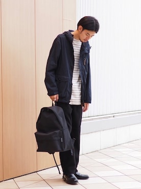 「orcival」｜「アイテム（ブルゾン）」を使った、Naoki Shuzuiさん（メンズ・178cm）の秋コーディネート