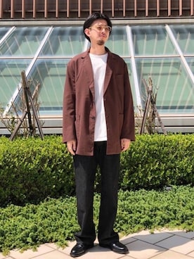 「ALDEN」｜Naoki Shuzuiさん（メンズ・178cm）の秋コーディネート