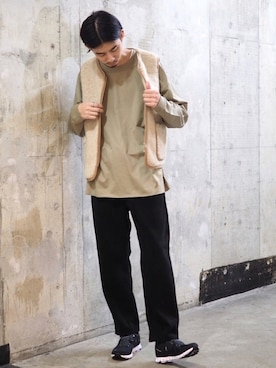 「on running」｜Naoki Shuzuiさん（メンズ・178cm）の冬コーディネート