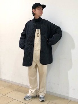 「B:MING by BEAMS（ビーミングバイビームス）のアイテム（その他パンツ）」を使った、Naoki Shuzuiさん（メンズ・178cm）の冬コーディネート