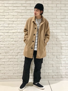 Naoki Shuzuiさん（メンズ・178cm）の冬コーディネート