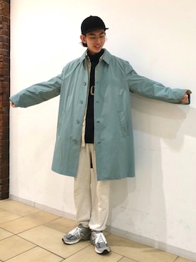 「B:MING by BEAMS（ビーミングバイビームス）のアイテム（シャツ/ブラウス）」を使った、Naoki Shuzuiさん（メンズ・178cm）の冬コーディネート