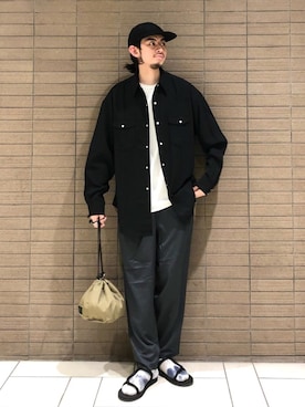 Naoki Shuzuiさん（メンズ・178cm）の春コーディネート