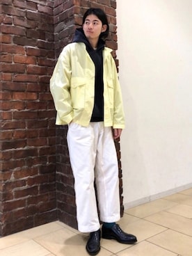 「BEAMS LIGHTS（ビームスライツ）のアイテム」を使った、Naoki Shuzuiさん（メンズ・178cm）の冬コーディネート