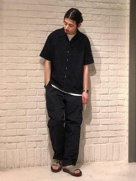 Naoki Shuzuiさん（メンズ・178cm）の春コーディネート