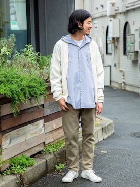 Naoki Shuzuiさん（メンズ・178cm）の春コーディネート