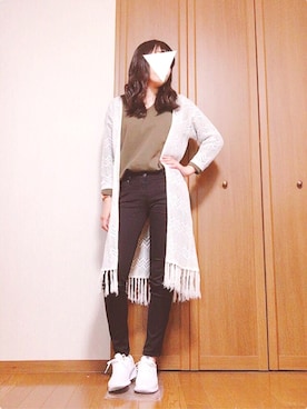 「Dosch（ドスチ）のアイテム（ジャケット/アウター）」を使った、minto'さん（レディース・164cm）の春コーディネート