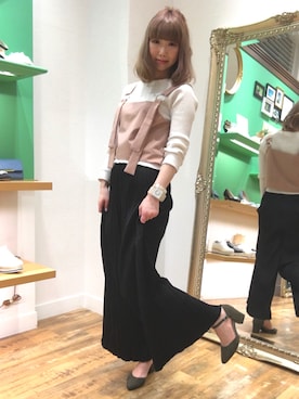 「チャンキーヒール」｜ORientalTRaffic 東京ドームシティラクーア店さん（レディース・164cm）の春コーディネート