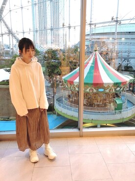 「ORTR（オーアールティーアール）のアイテム」を使った、ORientalTRaffic 東京ドームシティラクーア店さん（レディース・153cm）の春コーディネート