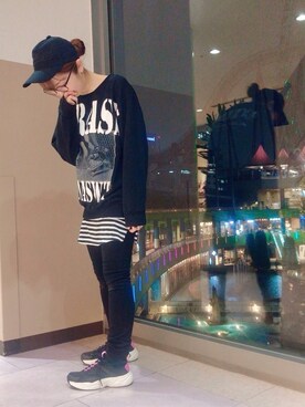 「ORTR（オーアールティーアール）のアイテム」を使った、ORientalTRaffic 東京ドームシティラクーア店さん（レディース・153cm）の春コーディネート