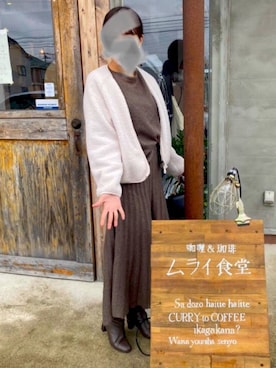 「Mila Owen」｜「アイテム（その他アウター）」を使った、haru2020さん（レディース・164cm）の春コーディネート