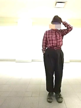 「PUAL CE CIN（ピュアルセシン）のアイテム（その他アウター）」を使った、ちえぞうさん（レディース・156cm）の冬コーディネート