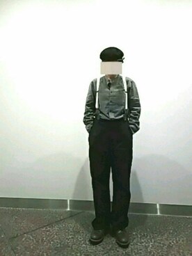 「メンズライクコーデ」｜「アイテム（その他アウター）」を使った、ちえぞうさん（レディース・156cm）の冬コーディネート
