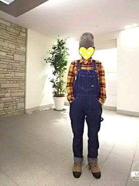 「ラフスタイル」｜「アイテム（スタジャン）」を使った、ちえぞうさん（レディース・156cm）の冬コーディネート