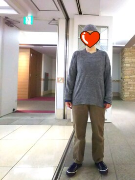 「MillReef（ミルリーフ）のアイテム」を使った、ちえぞうさん（レディース・156cm）の春コーディネート