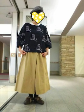 「CHEER（チアー）のアイテム」を使った、ちえぞうさん（レディース・156cm）の夏コーディネート