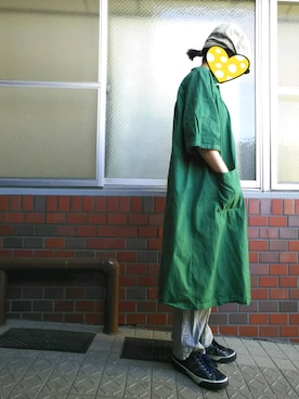 「MillReef（ミルリーフ）のアイテム」を使った、ちえぞうさん（レディース・156cm）の夏コーディネート