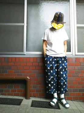 「ohana（オハナ）のアイテム」を使った、ちえぞうさん（レディース・156cm）の夏コーディネート