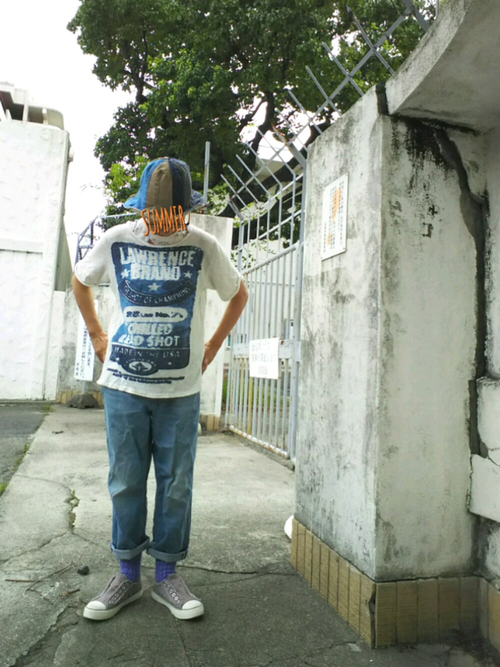 ヨッシー様 C6142 モノトーンTシャツコーデ セール】【ThatsthaT】VINTAGE STYLE ROUNDBODY Tシャツ（T
