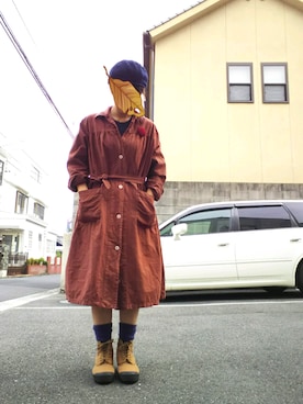 「Sauce （-）のアイテム」を使った、ちえぞうさん（レディース・156cm）の秋コーディネート