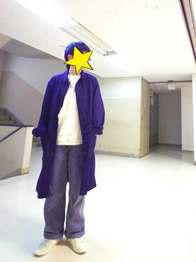「雨」｜「アイテム（その他アウター）」を使った、ちえぞうさん（レディース・156cm）の秋コーディネート