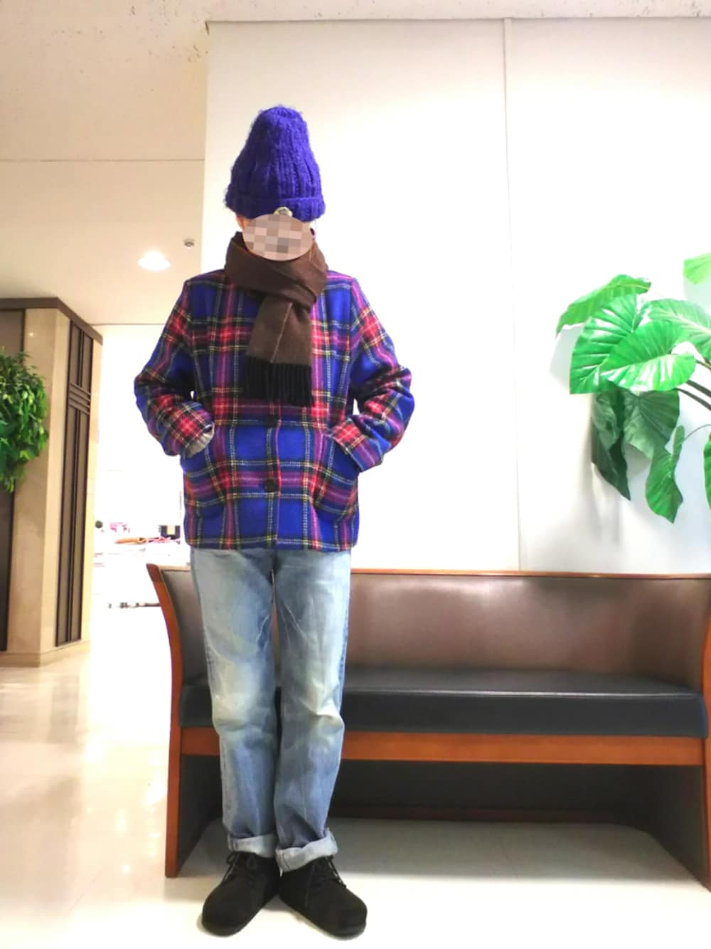 bulle de savon（ビュルデサボン）の「Harris Tweed ばさっと