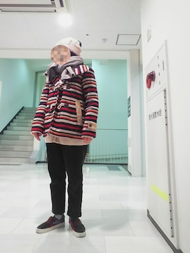 「arbore（アーバー）のアイテム」を使った、ちえぞうさん（レディース・156cm）の冬コーディネート