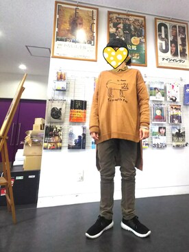 「CALINER（カリネ）のアイテム」を使った、ちえぞうさん（レディース・156cm）の冬コーディネート