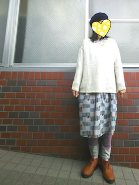 「Sauce （-）のアイテム」を使った、ちえぞうさん（レディース・156cm）の春コーディネート