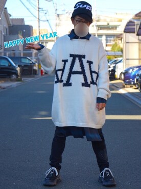 Naoki Mighty Shineのニットキャップ ビーニーを使ったコーディネート Wear