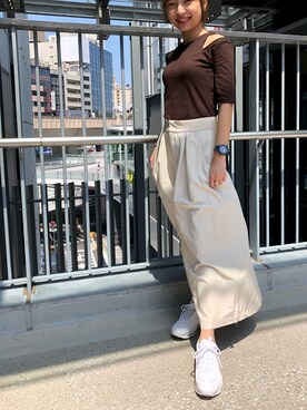 「nergy」｜miwaさん（レディース・151cm）の夏コーディネート