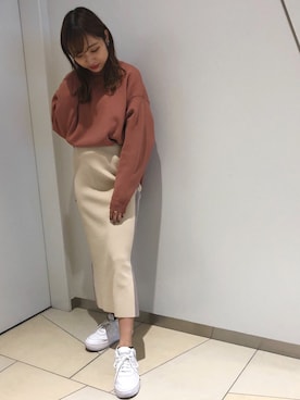 「nergy」｜miwaさん（レディース・151cm）の冬コーディネート