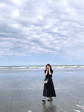 「Teva（テバ）のTeva / プラットフォーム ユニバーサル（サンダル）」を使った、yuukaさん（レディース・157cm）の春コーディネート