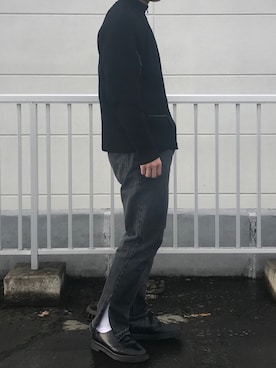 「SASQUATCHfabrix.（サスクワァッチファブリックス）のアイテム」を使った、SeIyAさん（メンズ・180cm）の秋コーディネート