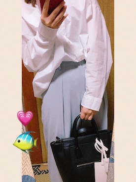 「フロントイン」｜minamiさん（レディース・158cm）の春コーディネート