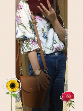 「アイテム（イヤリング）」を使った、minamiさん（レディース・158cm・20代）の夏コーディネート