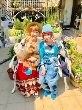 「Factor=（ファクターイコール）のアイテム（シューズ）」を使った、ずんちゃ🌞さん（レディース・163cm）の春コーディネート