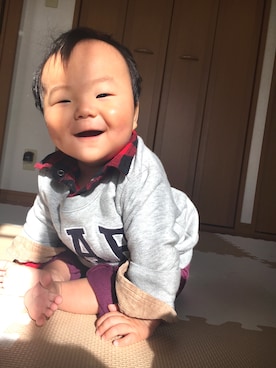 「つかまり立ち」｜いしえりさん（レディース・158cm）の冬コーディネート