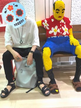 「阪急三番街」｜AToMさん（メンズ・178cm）の秋コーディネート