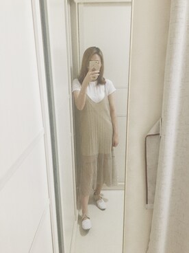 「INITIALS（イニシャルズ）のアイテム」を使った、cat  on a logさん（レディース・162cm）の春コーディネート