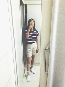 cat  on a logさんのコーディネート