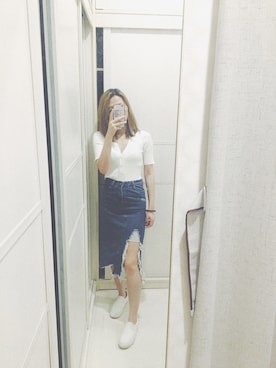 cat  on a logさんのコーディネート