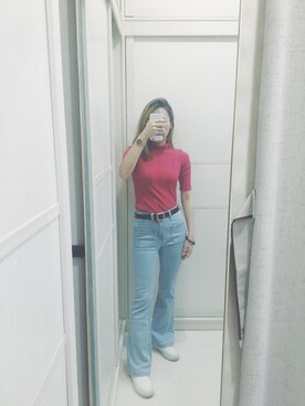 cat  on a logさんのコーディネート