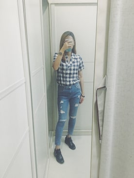 cat  on a logさんのコーディネート