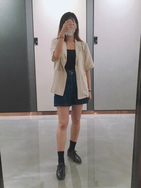 cat  on a logさんのコーディネート