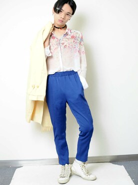 「アイテム（その他）」を使った、koki wakiyamaさん（メンズ・167cm・10代）の春コーディネート