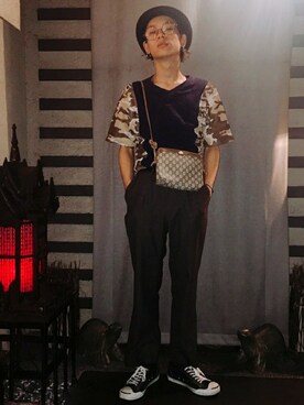 「アイテム（バッグ）」を使った、koki wakiyamaさん（メンズ・167cm・10代）の夏コーディネート