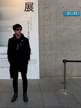 「TAKAHIROMIYASHITATheSoloIst.（タカヒロミヤシタザソロイスト）のアイテム（ジャケット/アウター）」を使った、swmrkさん（メンズ・176cm）の冬コーディネート